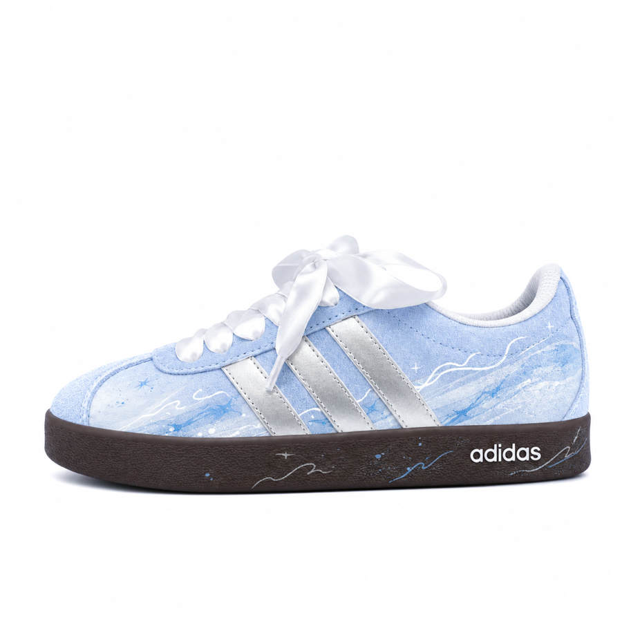 Adidas Adidas VL COURT 2.0 German Army Trainers Women's Low Top Blue
