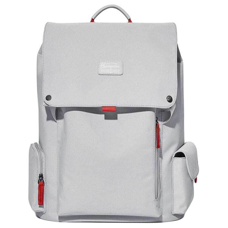 BOSTANTEN Fabric Backpack Unisex Gray/Black/Pink/Beige Yellow