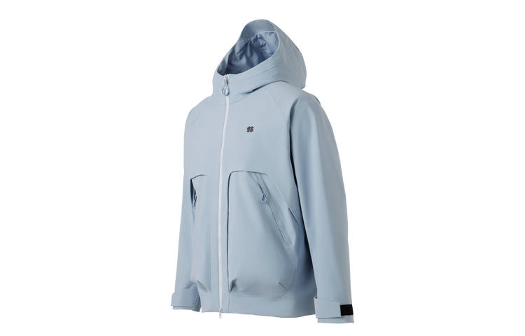 KOLON SPORT Windbreaker Jackets Unisex Hooded Non Detachable Moderate