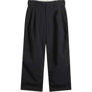 Nanamica Casual Pants Men's Black Moderate Straight Fit Pants