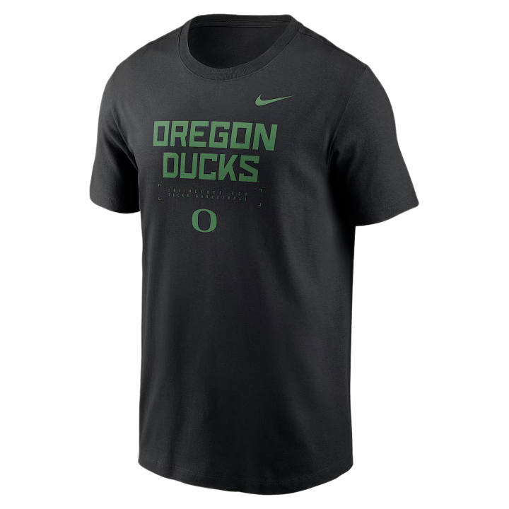 Nike Nike Dri Fit College T Shirts Men's Black Crew Neck