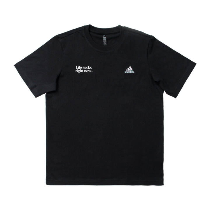 Adidas Adidas T Shirts Unisex Black Crew Neck