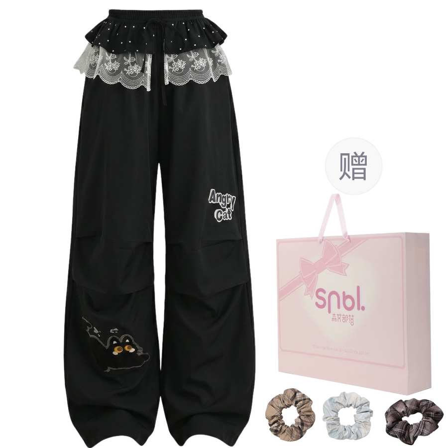 SNBL Casual Pants Women's Moderate Wide Leg Pants