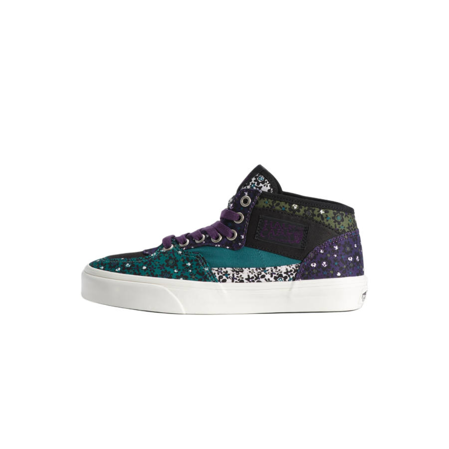 Vans Half Cab Decon Skateboard Shoes Unisex Mid Top Purple/Red