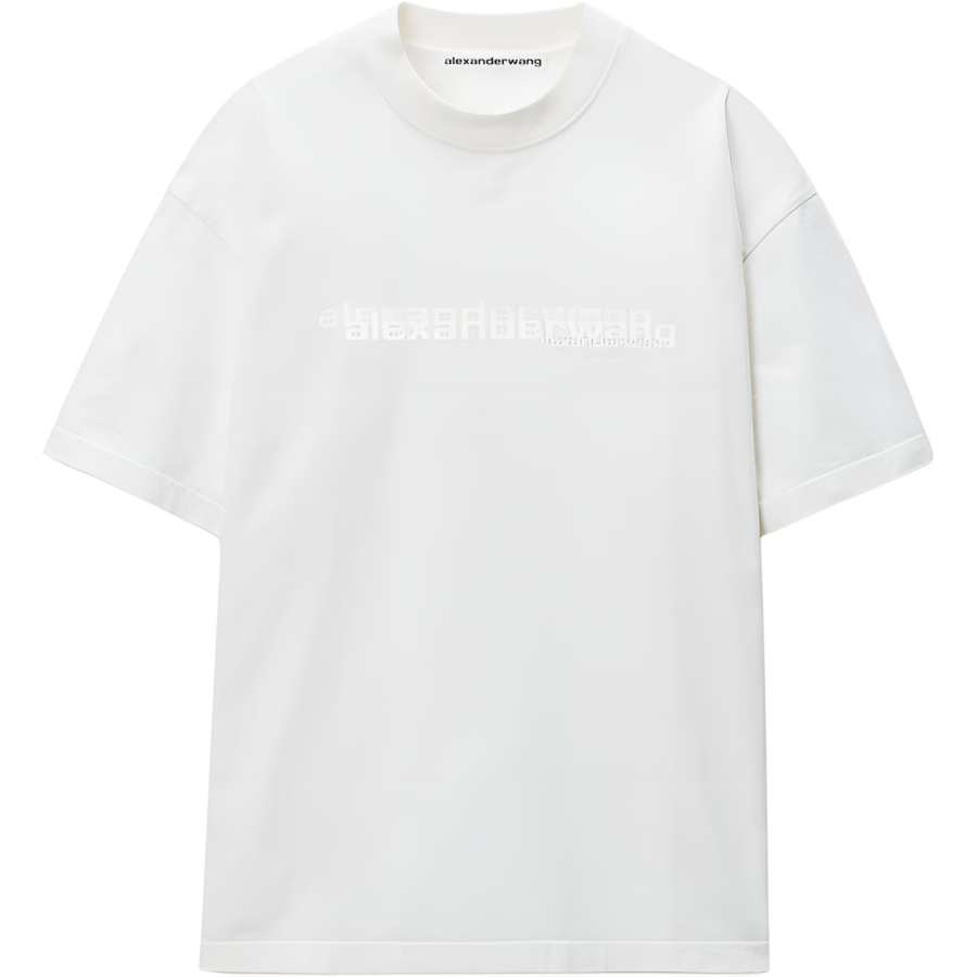 Alexander Wang Short Sleeved Crewneck T Shirt