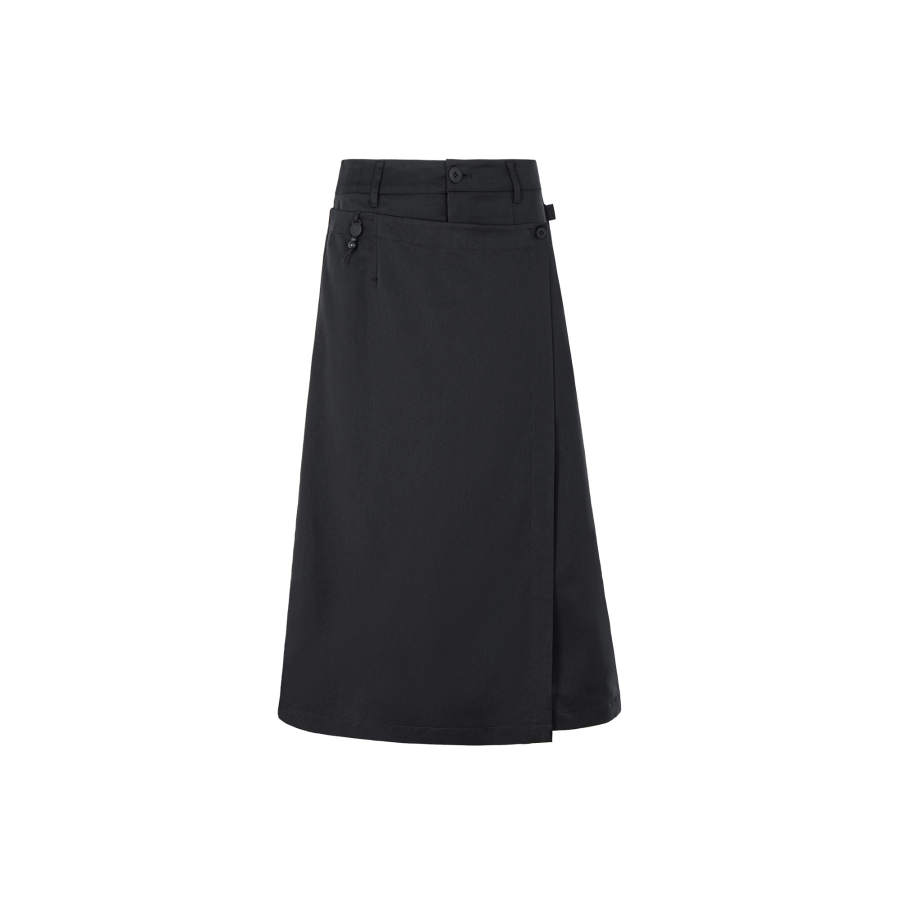 Li-Ning Li Ning Casual Long Skirts Women's Black Moderate
