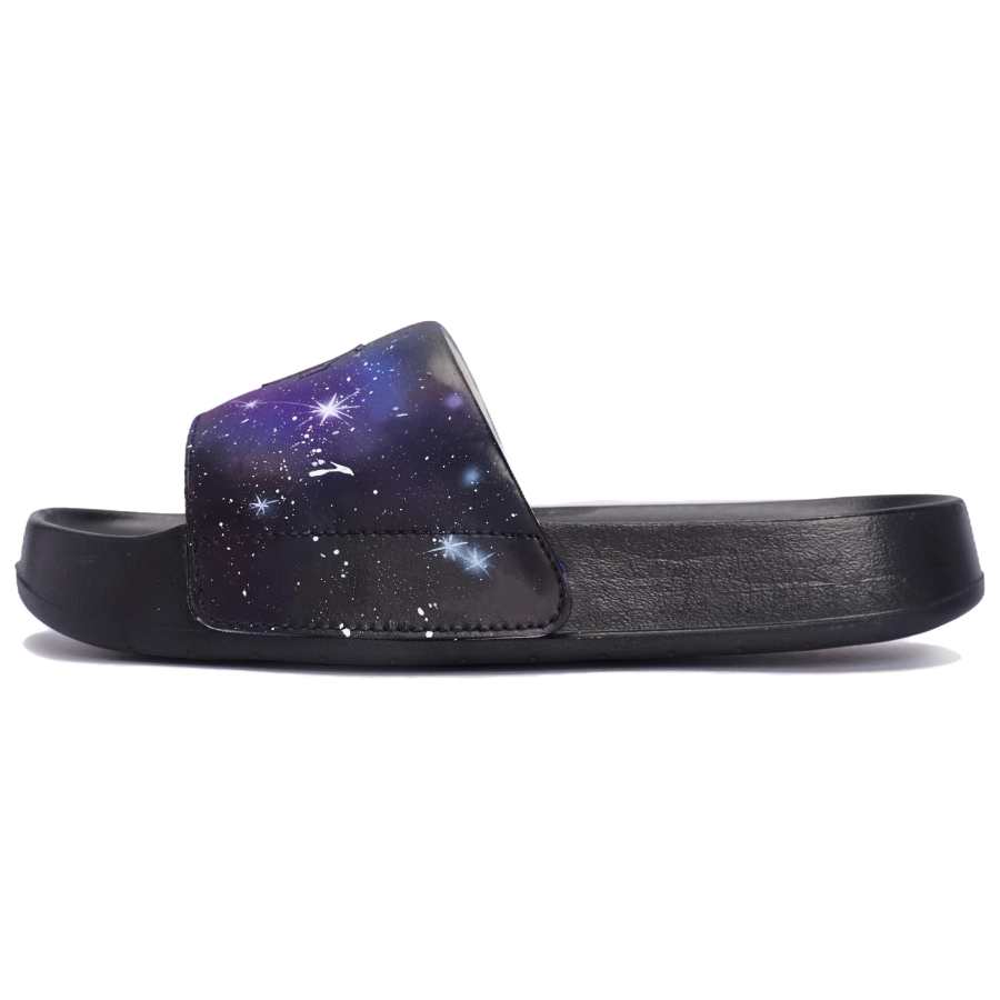 DESCENTE ICING NAS Slide Slippers Unisex Black/Purple