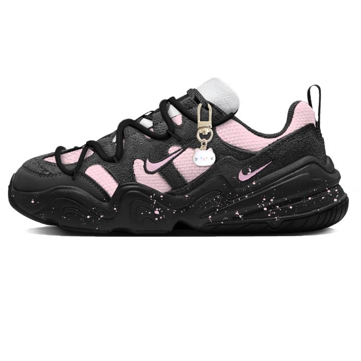 Nike Nike Tech Hera Running Shoes Women's Low Top Black Pink Multicolor