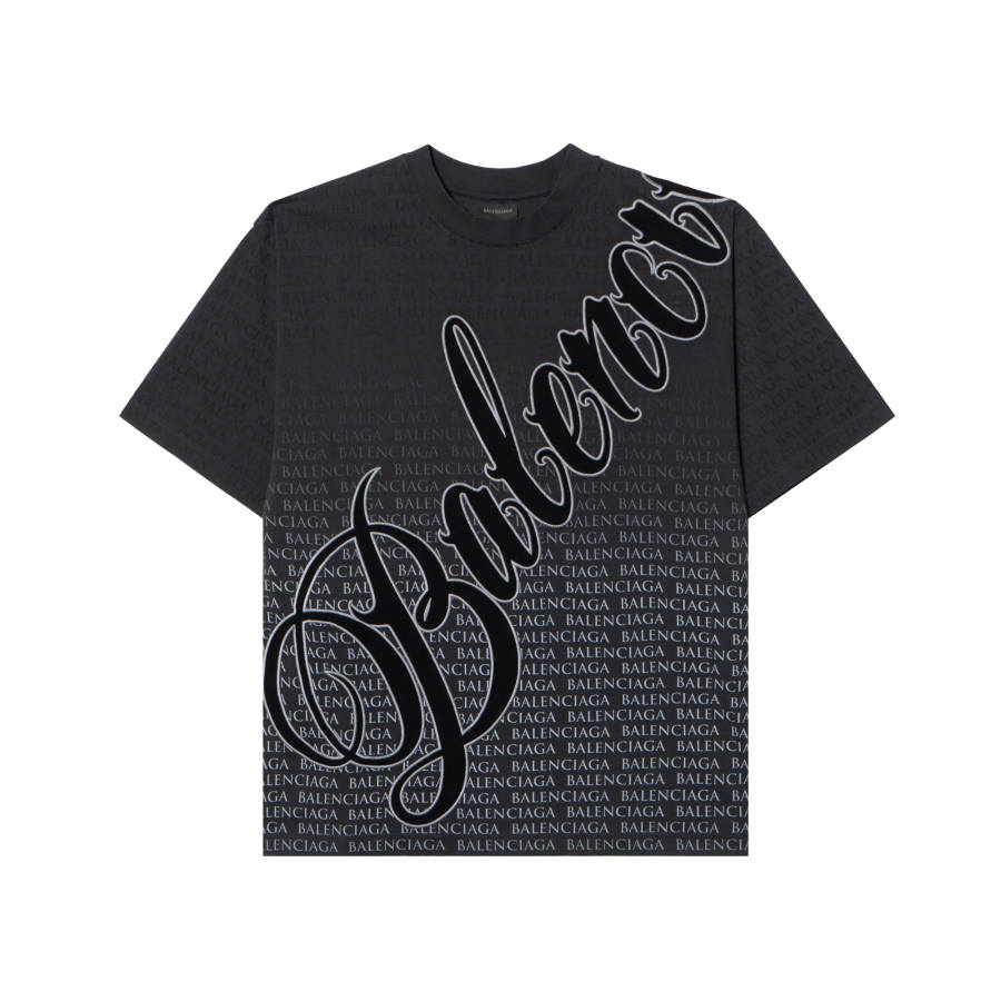 Balenciaga Big B Medium Fit T-Shirt