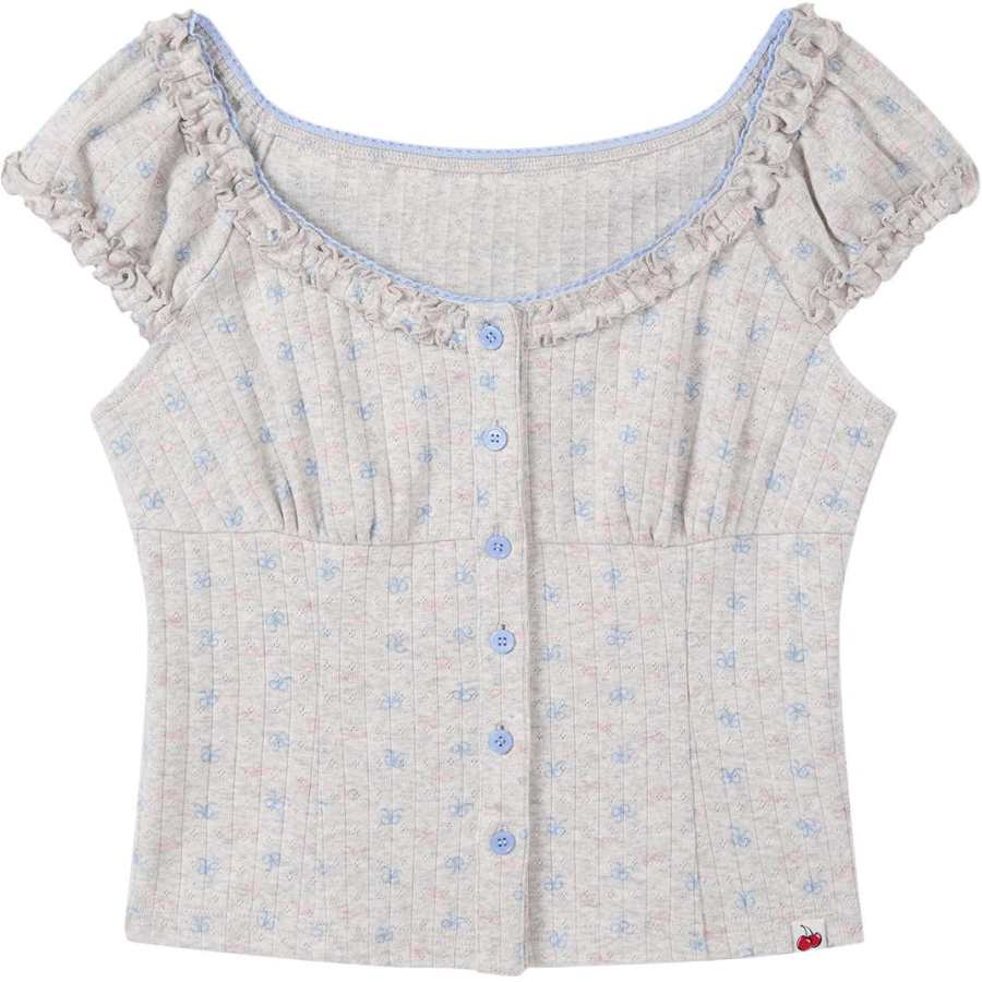 Kirsh Knitwear Women's Heather Gray Boat Neck Thin Other