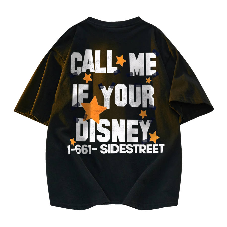 Disney T Shirts Unisex Crew Neck Moderate Other