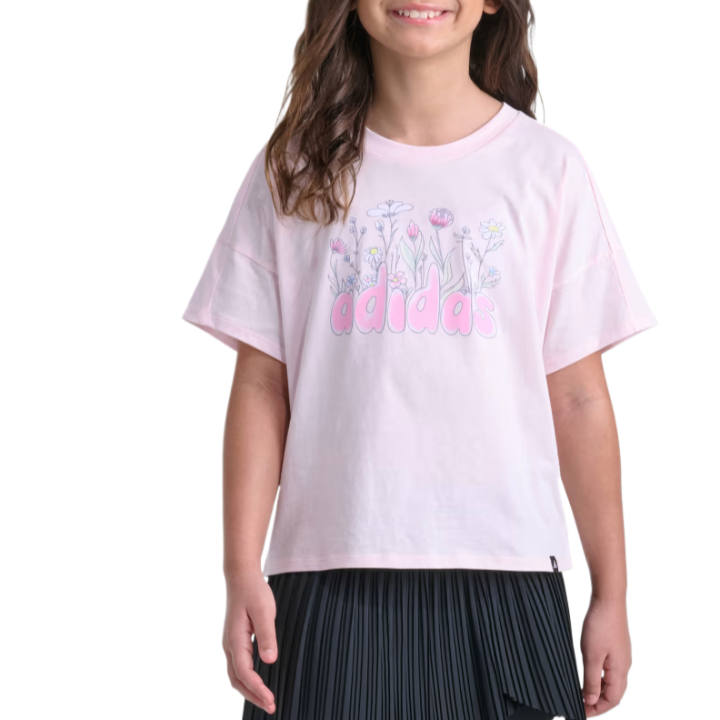 Adidas Adidas Kids T Shirts Crew Neck Moderate