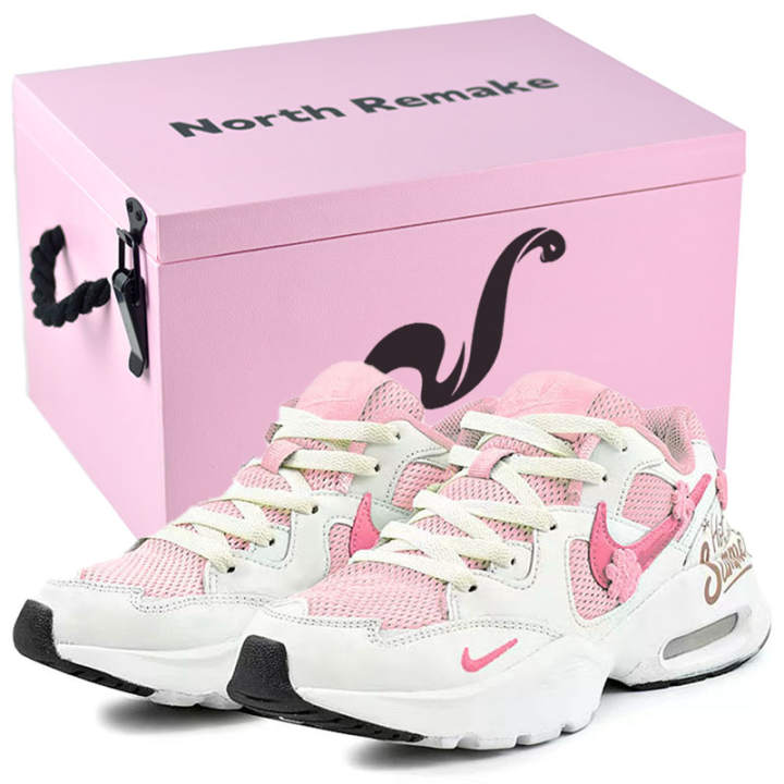 Nike Nike Air Max Fusion Running Shoes Women's Low Top White, Pink