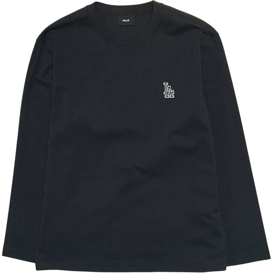MLB Los Angeles Dodgers T Shirts Unisex Standard Black Crew Neck Moderate Other