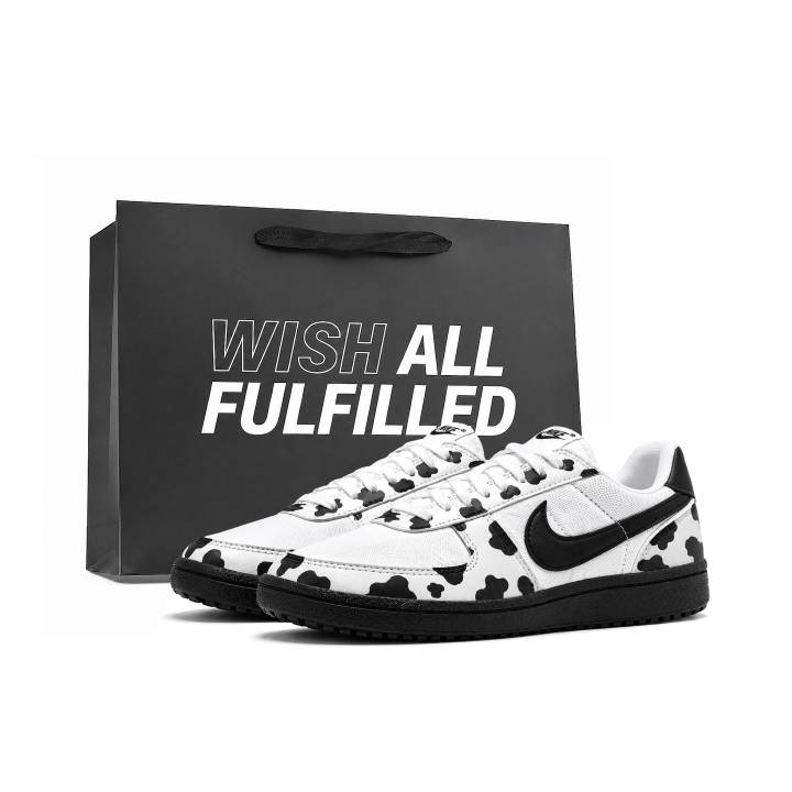 Nike Nike Field General Casual Shoes Unisex Low Top Black White