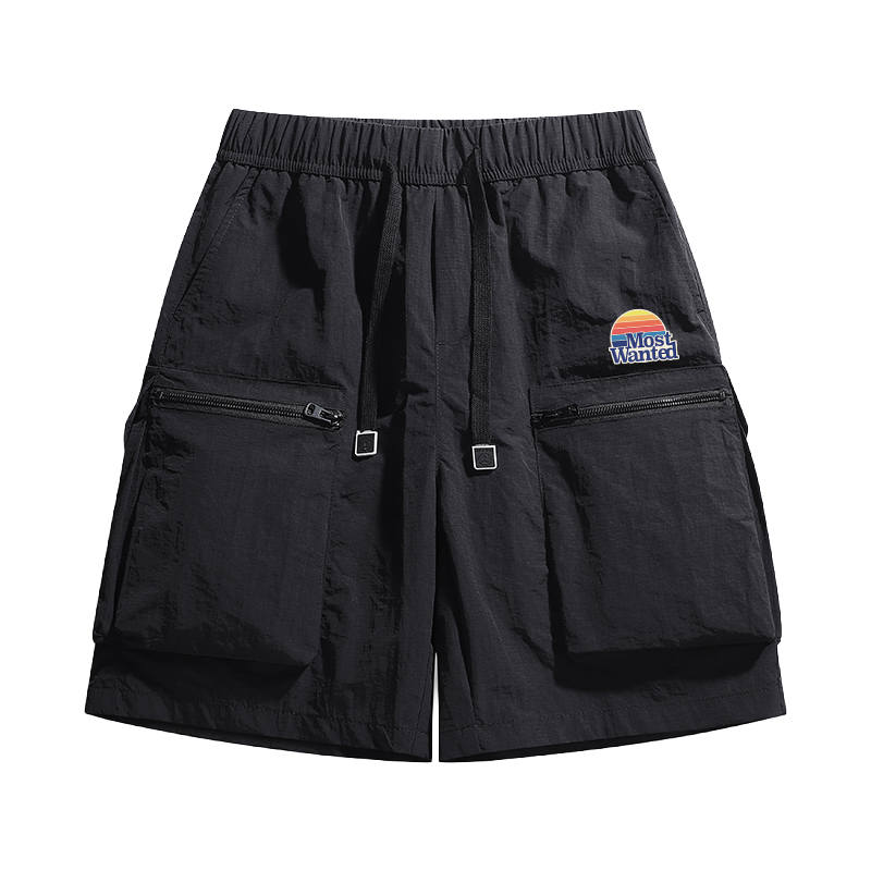 MostwantedLab MostwantedLab Cargo Shorts Unisex Thin