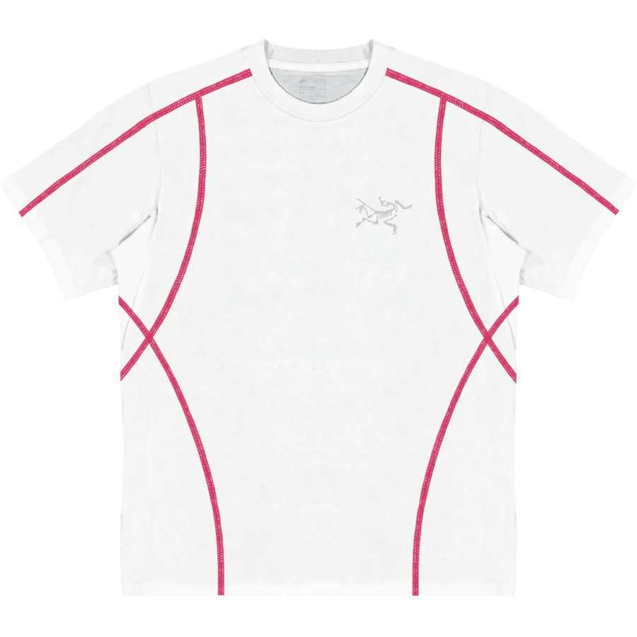 Arcteryx KRAGG T Shirts Unisex White Crew Neck Moderate