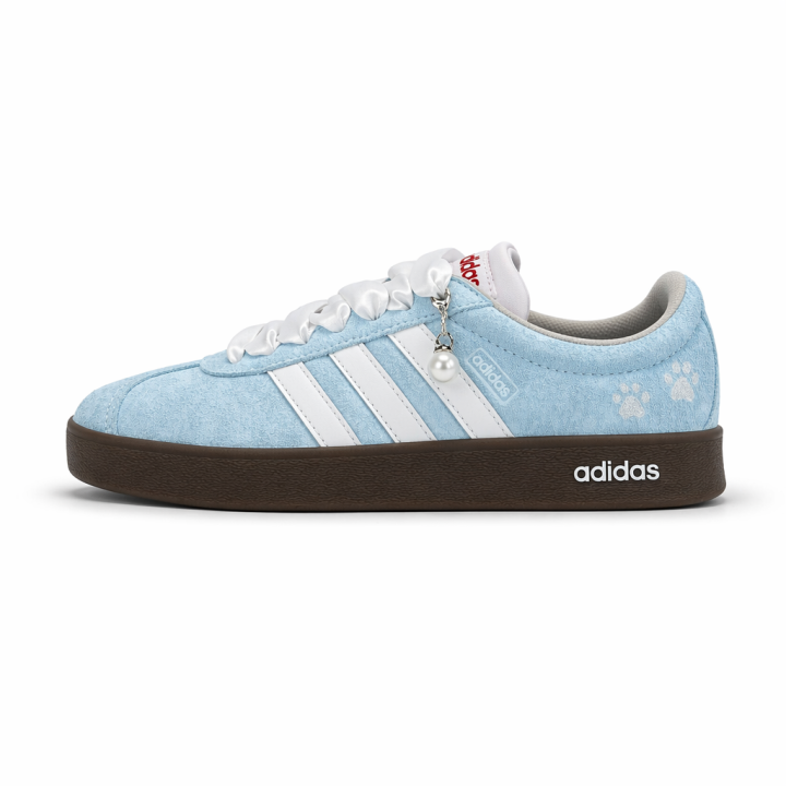 Adidas Adidas VL COURT 2.0 German Army Trainers Unisex Low Top Blue