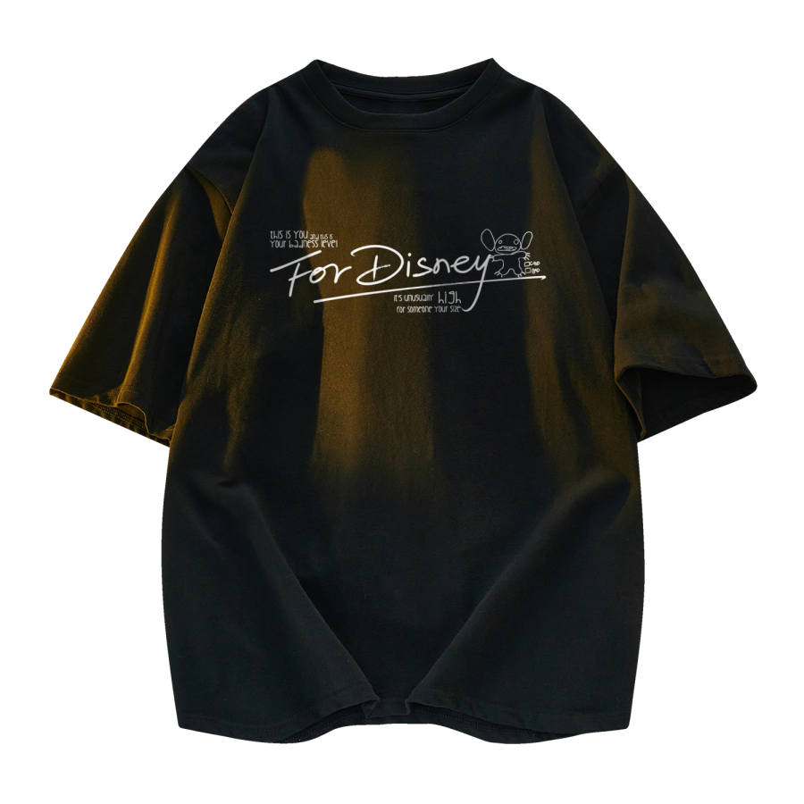 Disney T Shirts Unisex Crew Neck Moderate Other