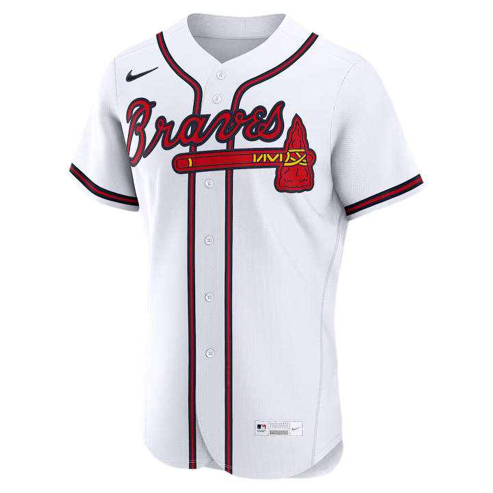 Nike Nike Baseball Jerseys Men's White V Neck Moderate