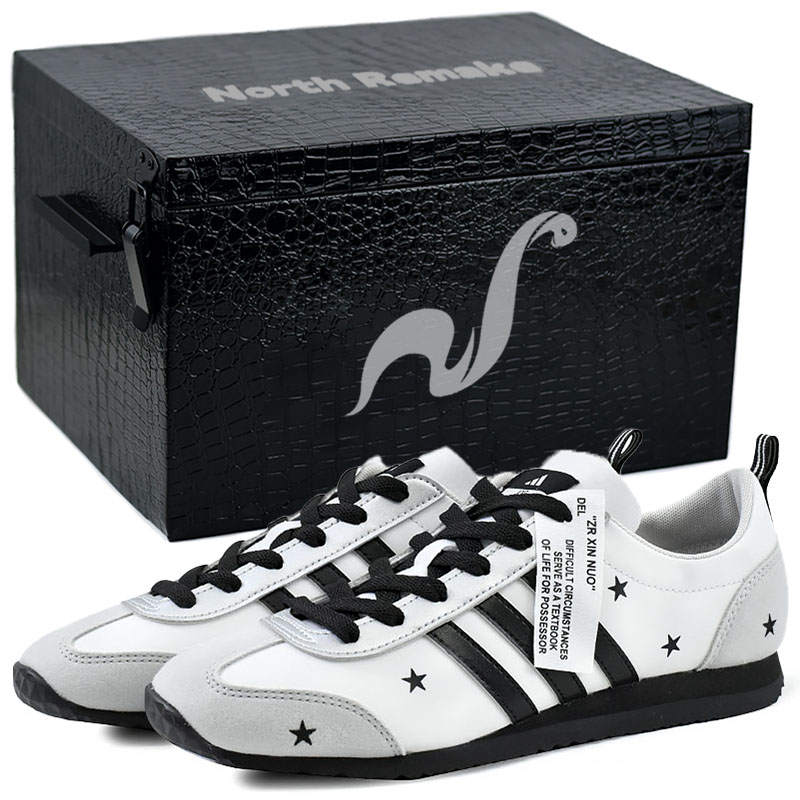 Adidas Adidas VS JOG 2.0 German Army Trainers Unisex Low Top Black, White