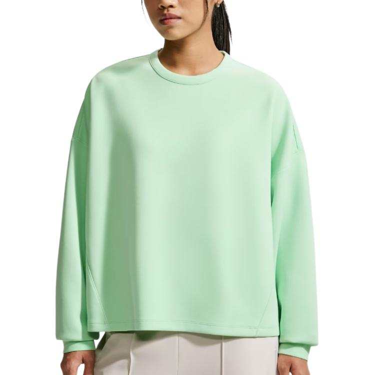Nike Nike Sweatshirts Women's Cucumber Green Crew Neck Moderate