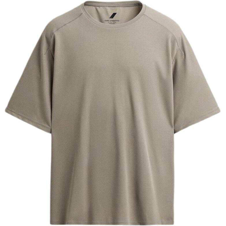 ZARA T Shirts Men's Crew Neck Moderate