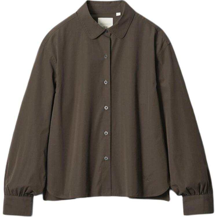 UNIQLO X JW Anderson Shirts Women's Brown Black Lapel