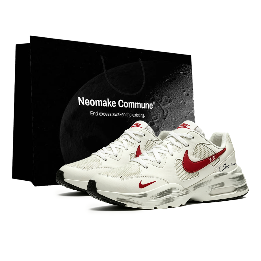 Nike Nike Air Max Fusion Running Shoes Men's Low Top Red