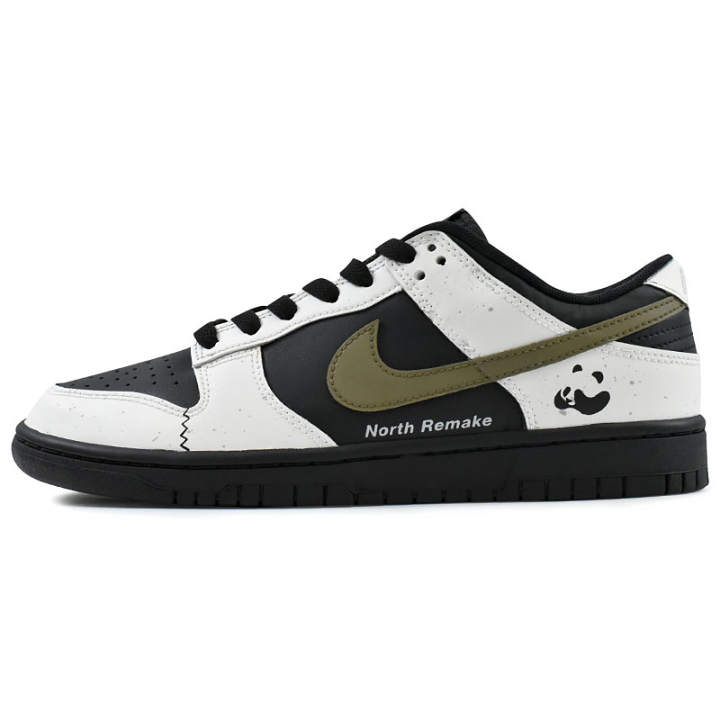 Nike Nike Dunk Skateboard Shoes Men's Low Top Black, White