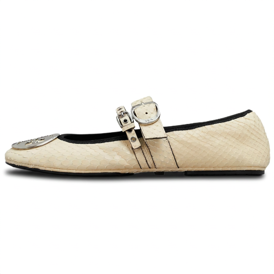 TORY BURCH Mary Jane Shoes Women's Butter