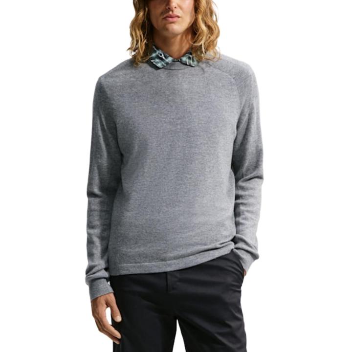 Nike Nike Golf Clothing Men's Wolf Gray/Photon Dust Crew Neck Moderate