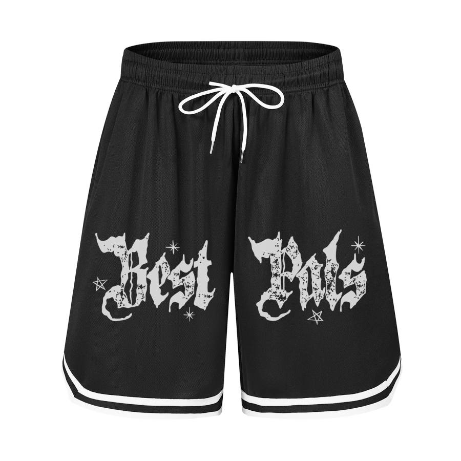 Disney Casual Shorts Unisex Thin Straight Fit Pants