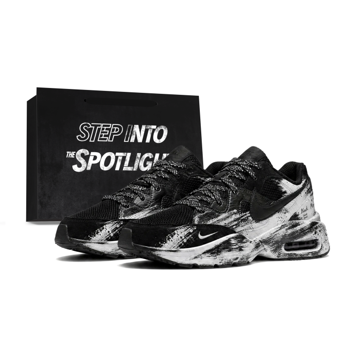 Nike Nike Air Max Fusion Running Shoes Unisex Low Top Black Gray