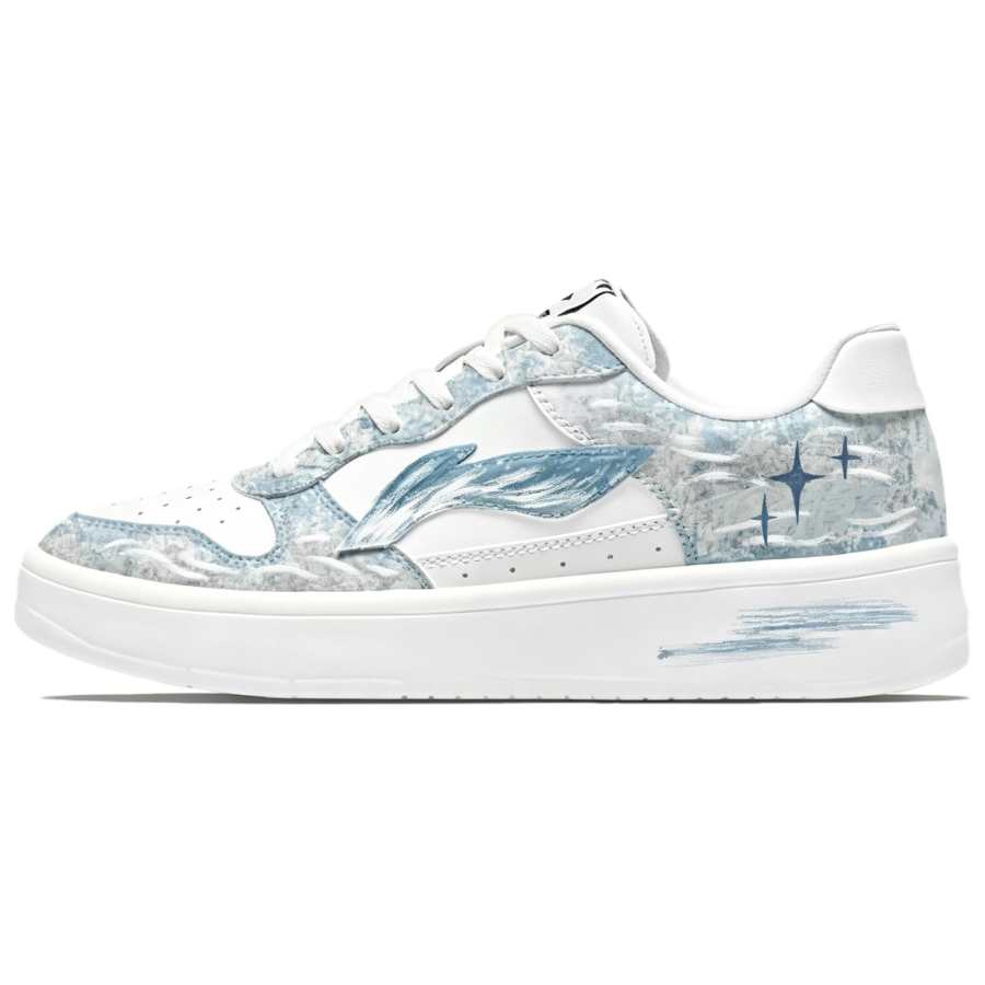 Li-Ning Li Ning Floating Boat Skateboard Shoes Unisex Low Top Green/White/Gray