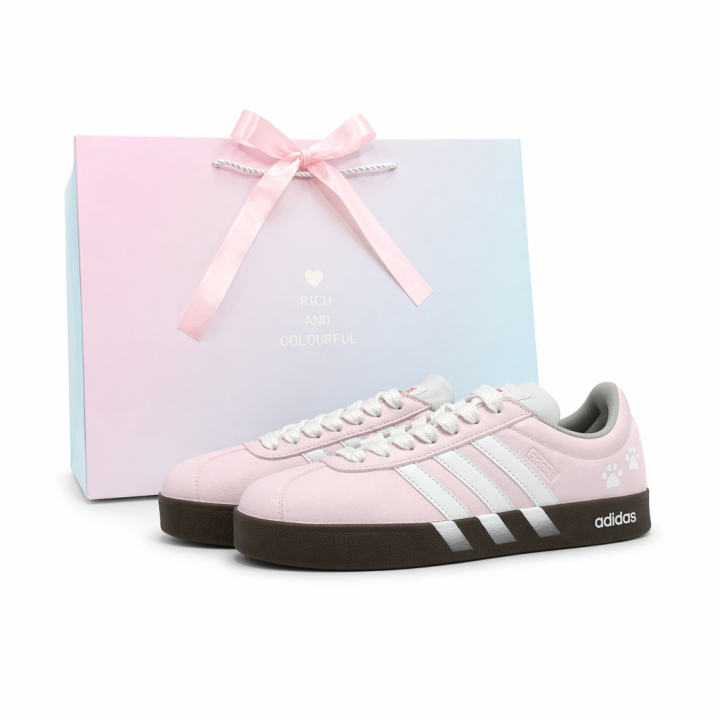 Adidas Adidas VL COURT 2.0 German Army Trainers Unisex Low Top White