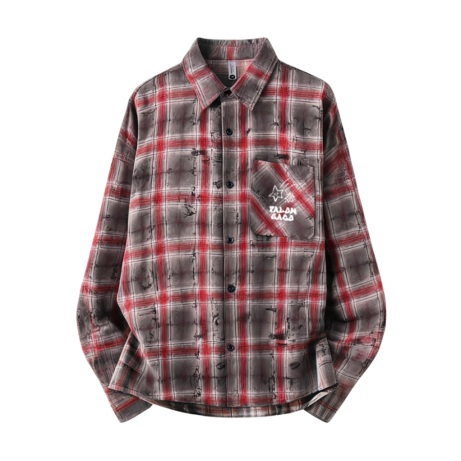 PAL ONGACO Shirts Unisex Lapel Moderate Straight Fit