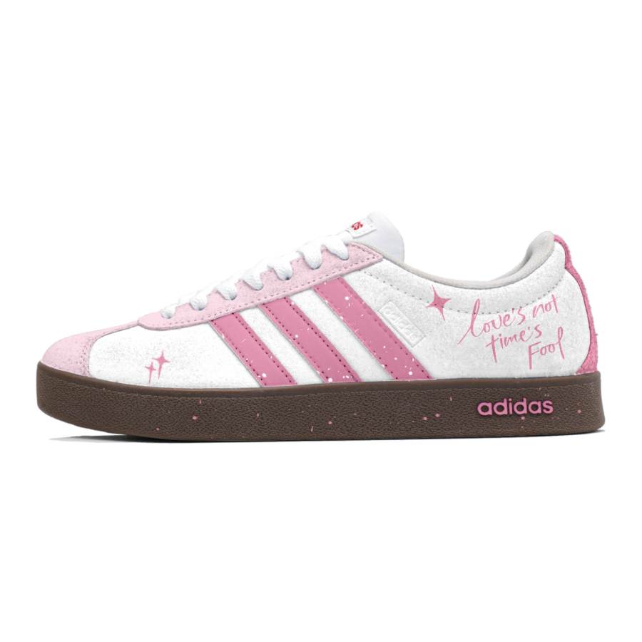 Adidas Adidas VL COURT 2.0 German Army Trainers Women's Low Top Pink