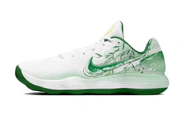 Nike Nike Hyperdunk 2017 Basketball Shoes Men's Low Top Green/White