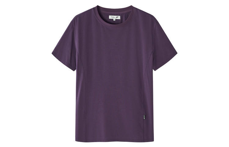 Clarks T Shirts Women's Crew Neck Thin Straight Fit