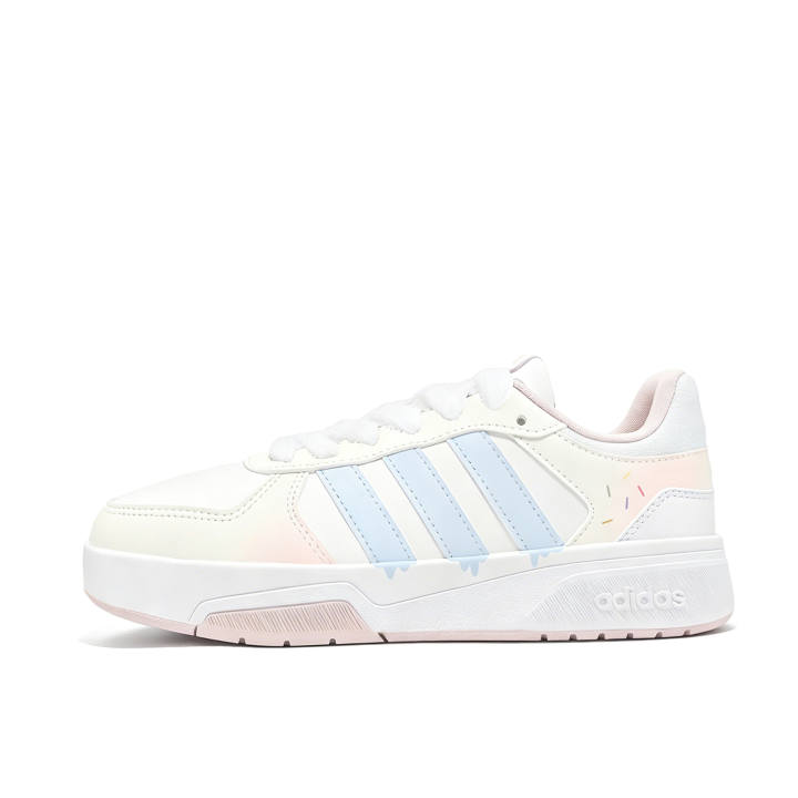 Adidas Adidas COURTBEAT Skateboard Shoes Unisex Low Top Yellow/Blue
