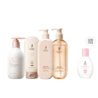 Kangaroo Mommy Wheat Shampoos Hair Care Shower Oil Control Shampoo & Conditioner Sets Head Body