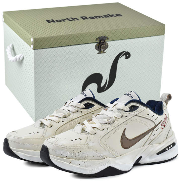 Nike Nike Air Monarch 4 Chunky Sneakers Men's Low Top Beige