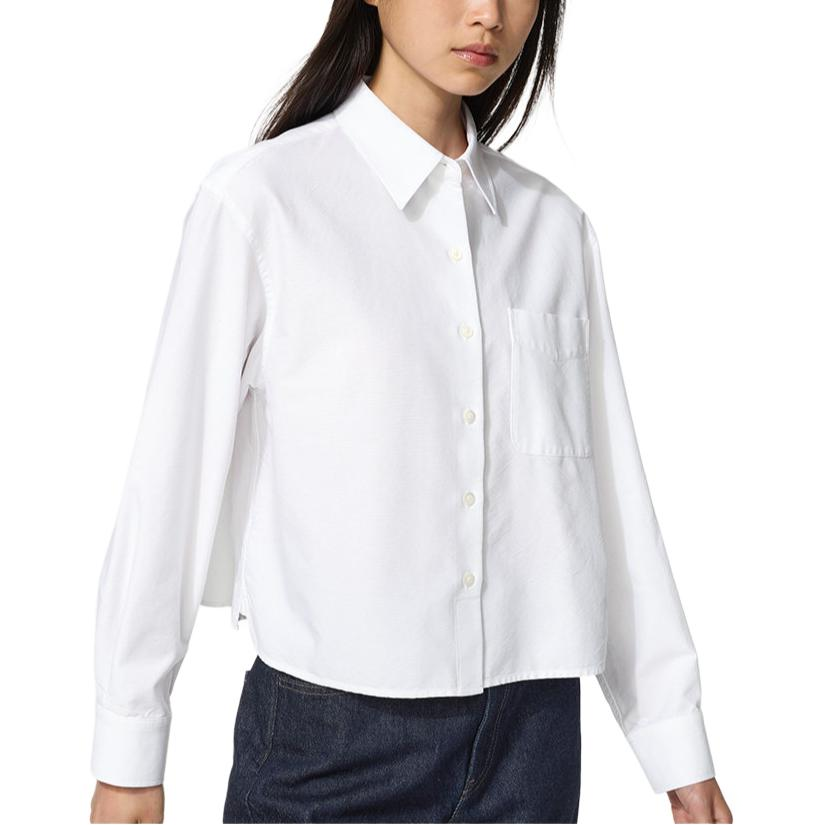 UNIQLO X JW Anderson Shirts Women's White Moderate