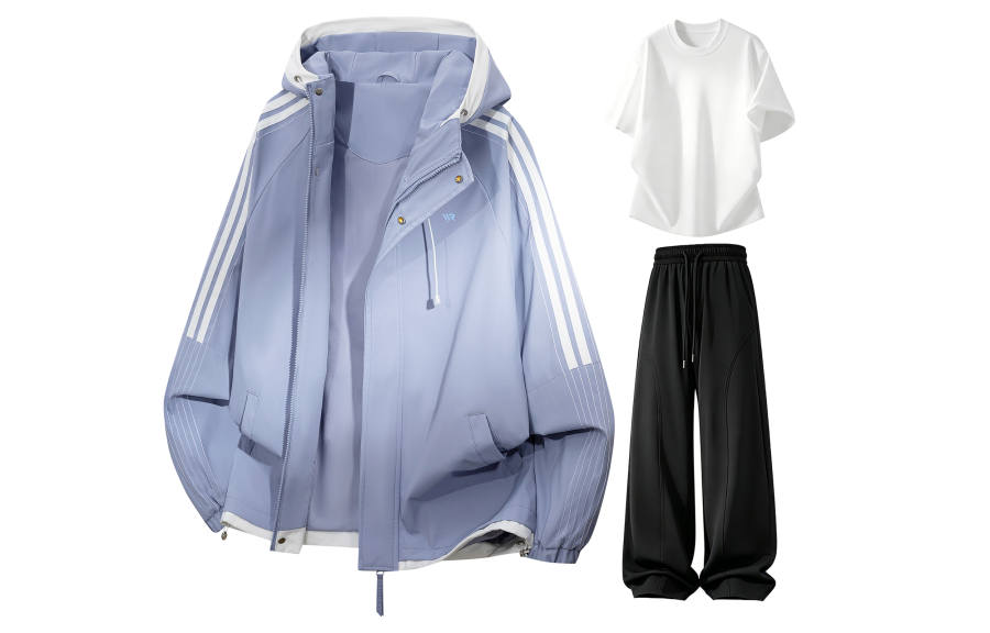 WARRIOR Casual Sportswear Unisex Hooded Non Detachable Moderate