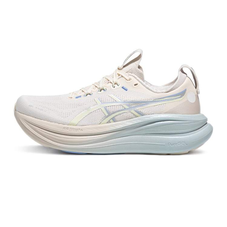 ASICS GEL NIMBUS 28 Running Shoes Women's Ecru