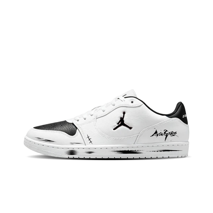 Jordan Jordan COURT CONNECT Skateboard Shoes Men's Low Top Black