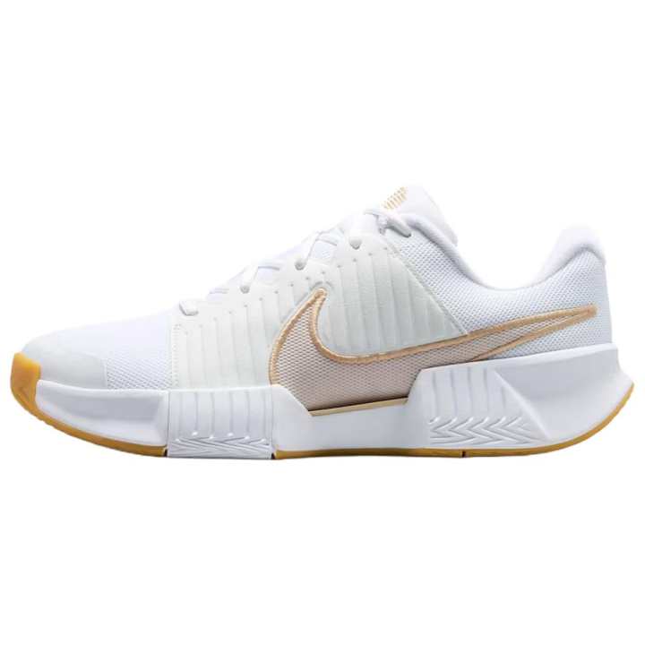 Nike Nike GP Challenge Pro Tennis Shoes Men's Low Top White/Peak White/Linen/Light Orewood Brown