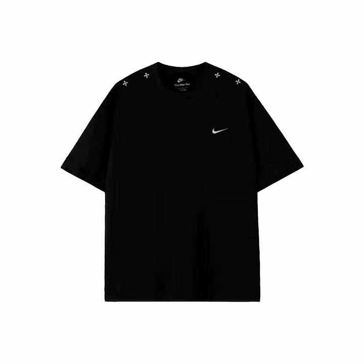 Nike Nike Sportswear T Shirts Unisex Black Crew Neck Moderate Straight Fit
