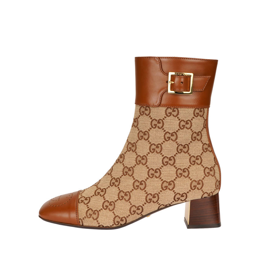GUCCI GUCCI GG Supreme Ankle Boots